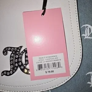 Juicy Couture | Bags | Juicy Couture Pack It Up Washed Denim  display picture 2